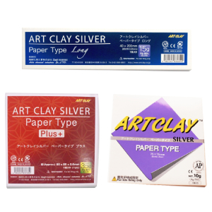 Silver Clay and Glass — Grey Clouds & Silver Linings